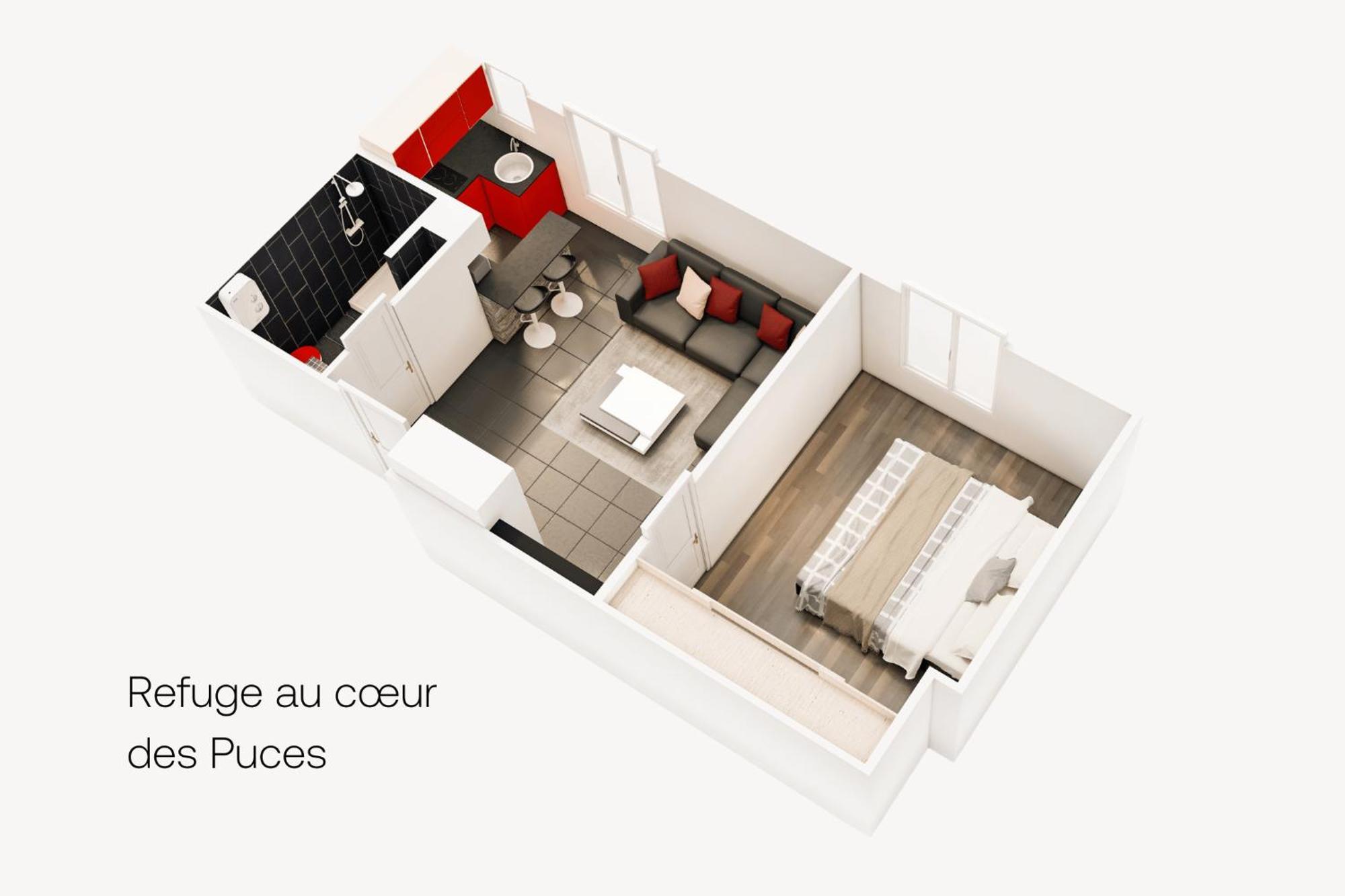 Marche Aux Puces De Saint-ouen Apartment *